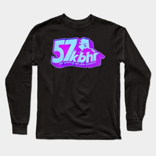 KBHR 57 Am - Northern Exposure Radio Station Long Sleeve T-Shirt